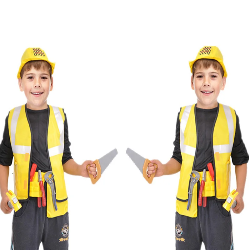 Uniforme d'ingénierie cosplay pour enfants, uniforme d'ingénierie mécanique, jouet pour garçons