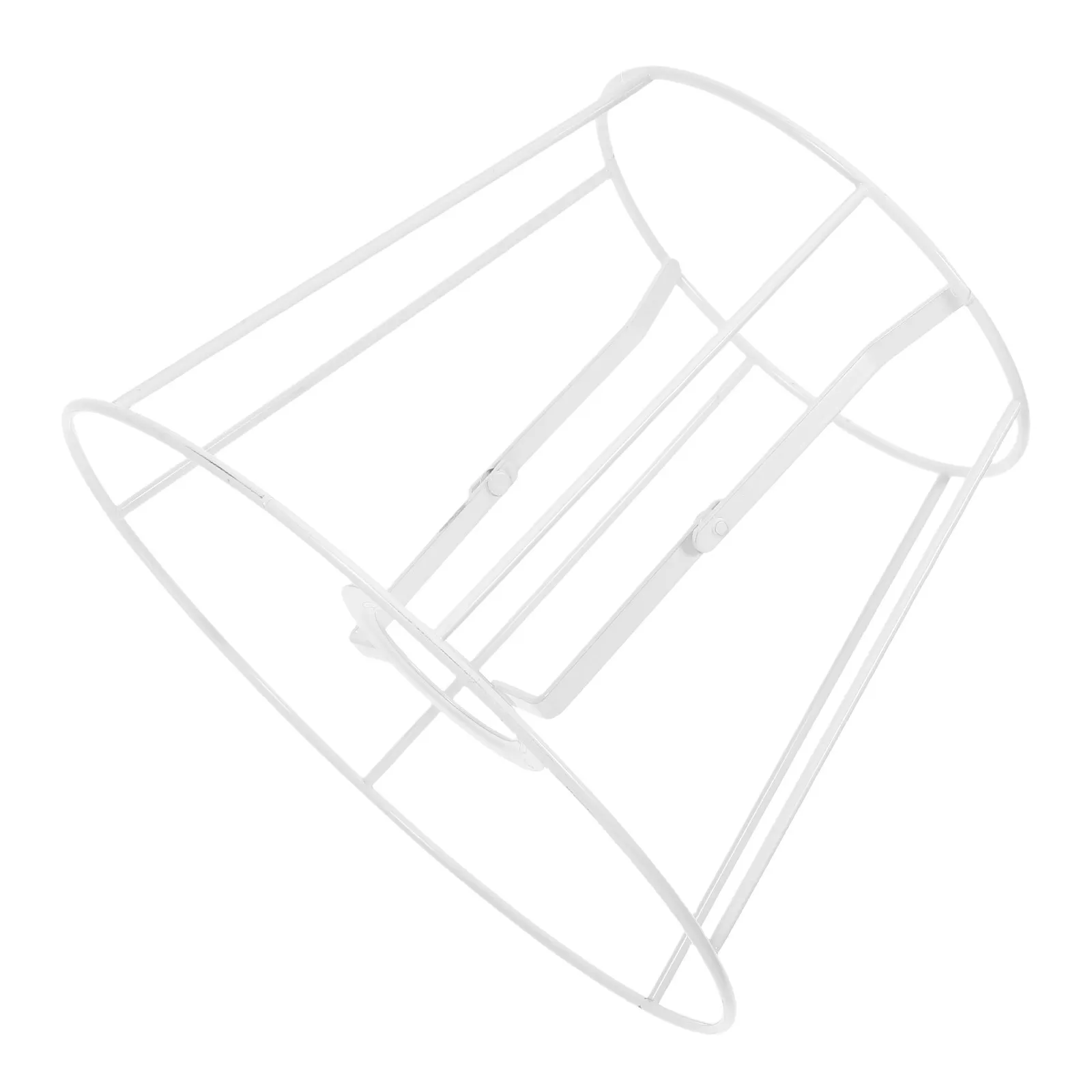 Lamp Shade Holder For Table Lamp Design Light Wire Drum Lampshade Frame Round Bulb