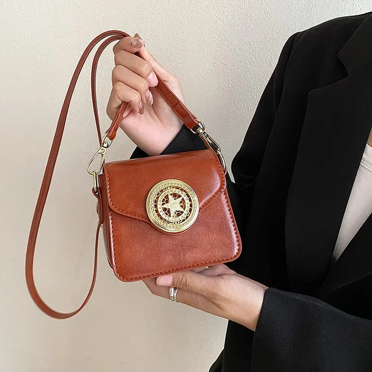 Elegant Unique Vintage Diaper Bag For Women High-End Designer Crossbody Handbag Large Capacity Stylish Casual Messenger