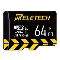 Reletech TF Card 64GB 32GB 128GB Memory Card High Speed A1 U3 Class 10 V30 For Phone/Camera/Dash/Nintendo Switch/Monitor/Drone