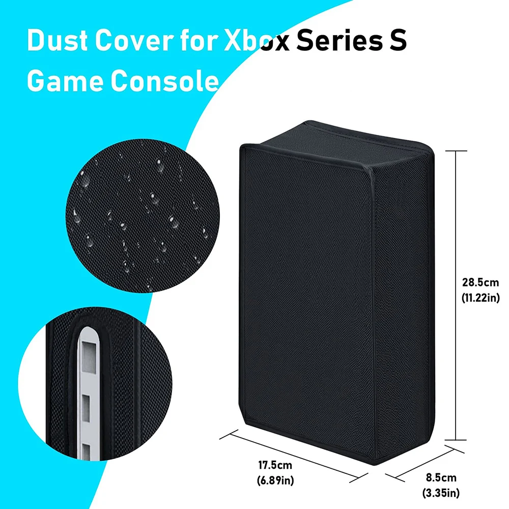 غطاء غبار ل Xbox سلسلة S X لعبة وحدة التحكم الغبار كم حالة شبكة سدادة تصفية صافي للإزالة واقية شل الإكسسوار