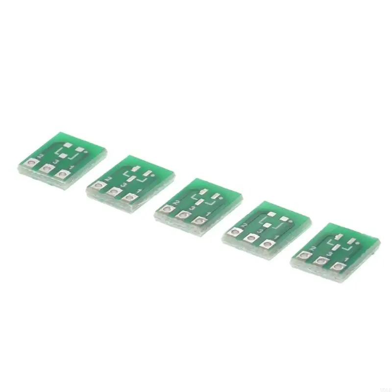MOLF 10 Pcs 양면 SOT23-3-DIP SIP3 어댑터 PCB 보드 DIY 변환기