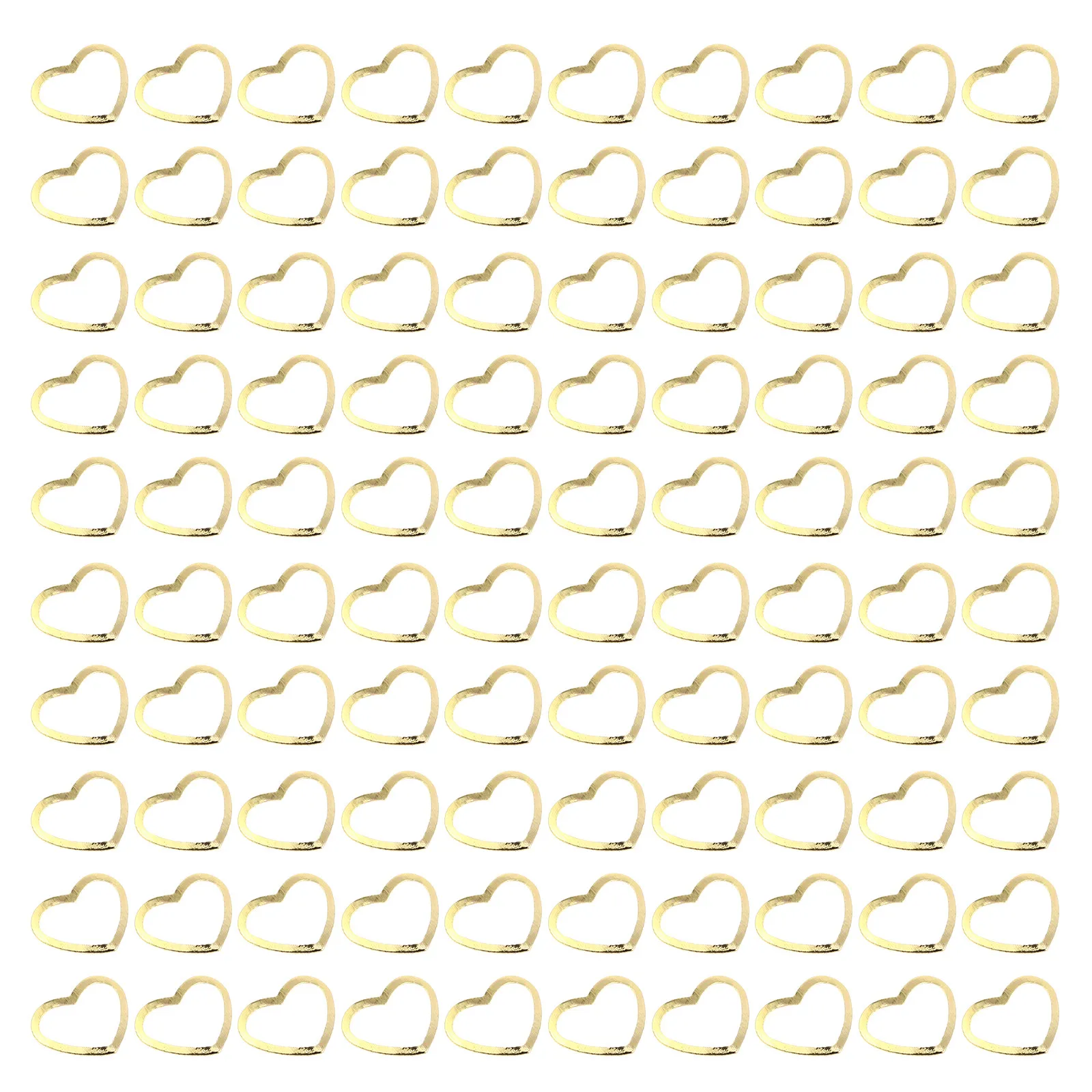 

500Pcs Heart Nail Charms Rivet Manicure Jewelry Decorations Nails Art Stickers Salon Festival Party Accessories