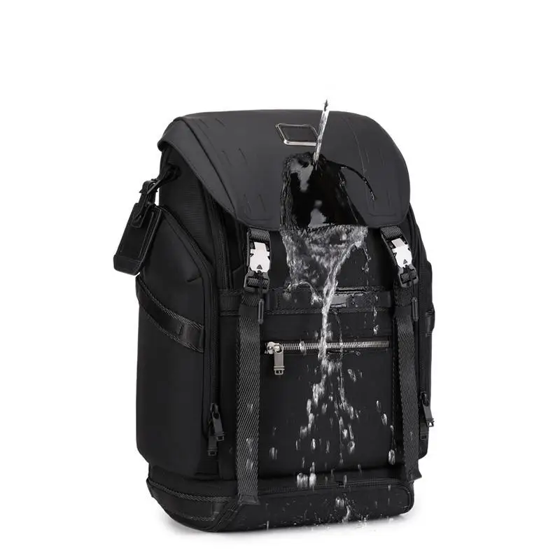 حقيبة ظهر للرجال بتدفق الهواء، تصميم مريح من النايلون بسعة كبيرة وحقيبة ظهر مخصصة للكمبيوتر المحمول 0232719 #3