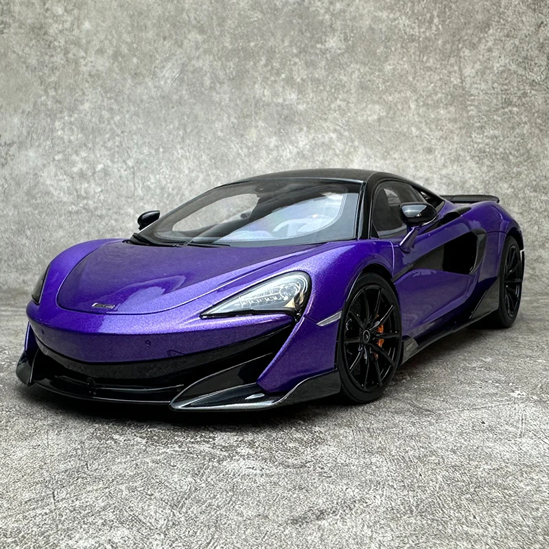 LCD 1:18 for McLaren 600LT metal Car model Sports car Birthday present Spring Festival gifts Send to a friend