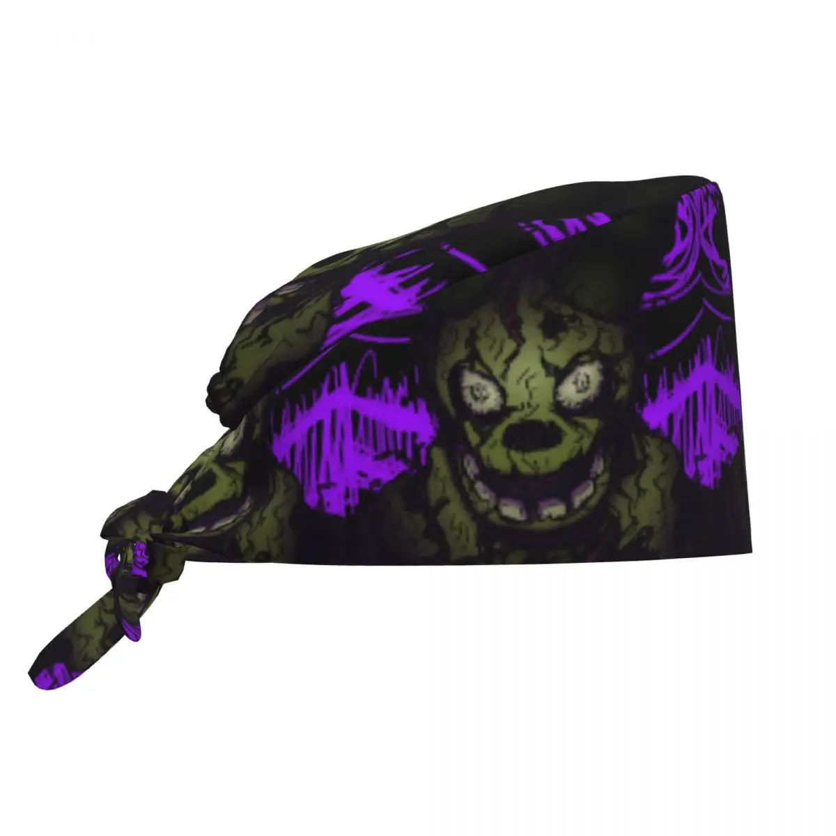 Gorro de Trabajo Ajustable con Resorte Personalizado de FNAF, Gorro de Mecánico, Gorro de Enfermería, Gorro de Doctor, Gorro de Cirujano, Gorro de Dentista