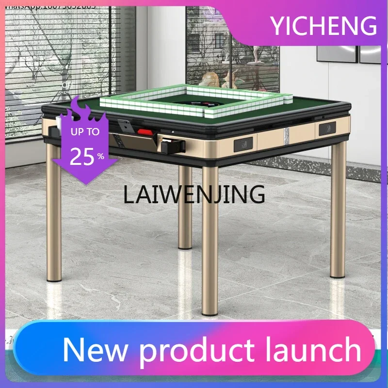 LYY LYN mahjong machine Automatic household dining table dual-purpose mahjong table four-port machine