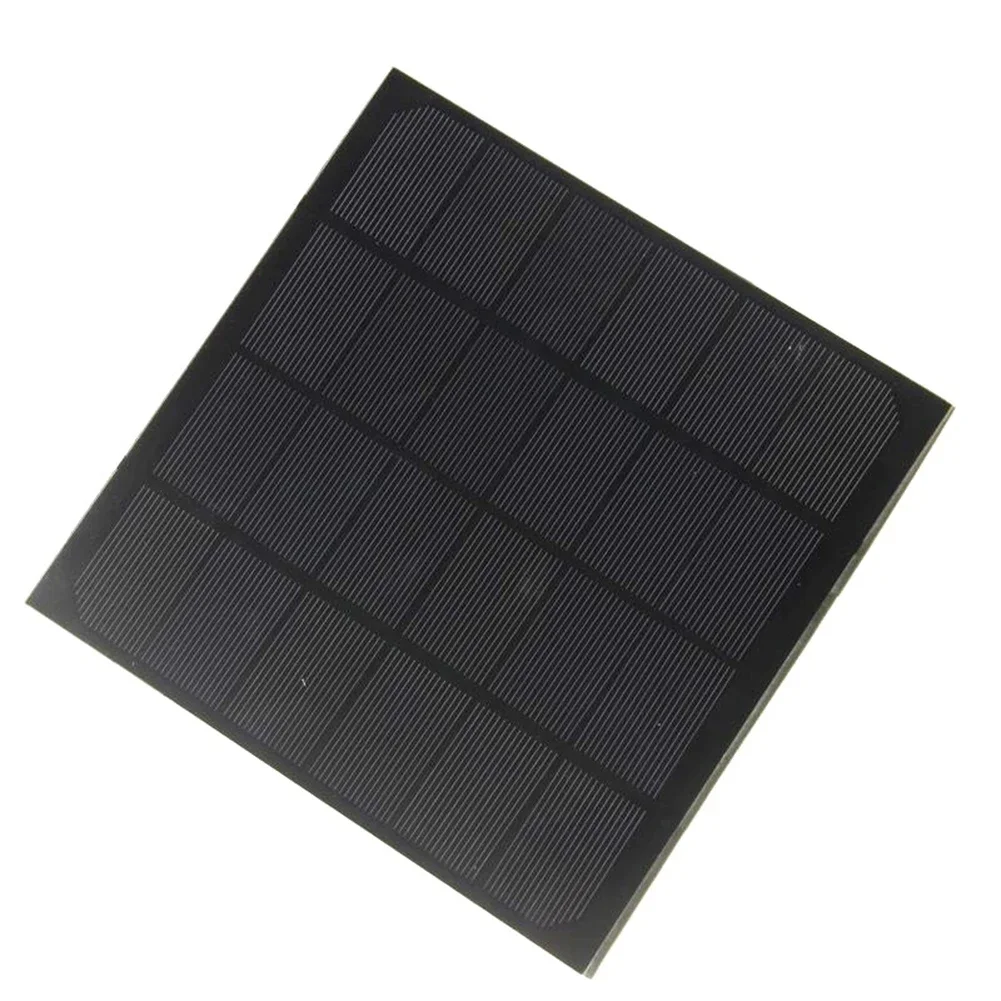

Portable Solar Charger 10W Solar Panel Black High Efficiency Solar Charger Power Generation Monocrystalline Silicon