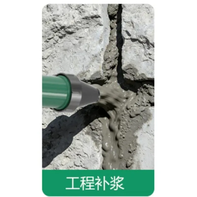 Cement grouting gun, mortar thickening, joint filling and grouting syringe