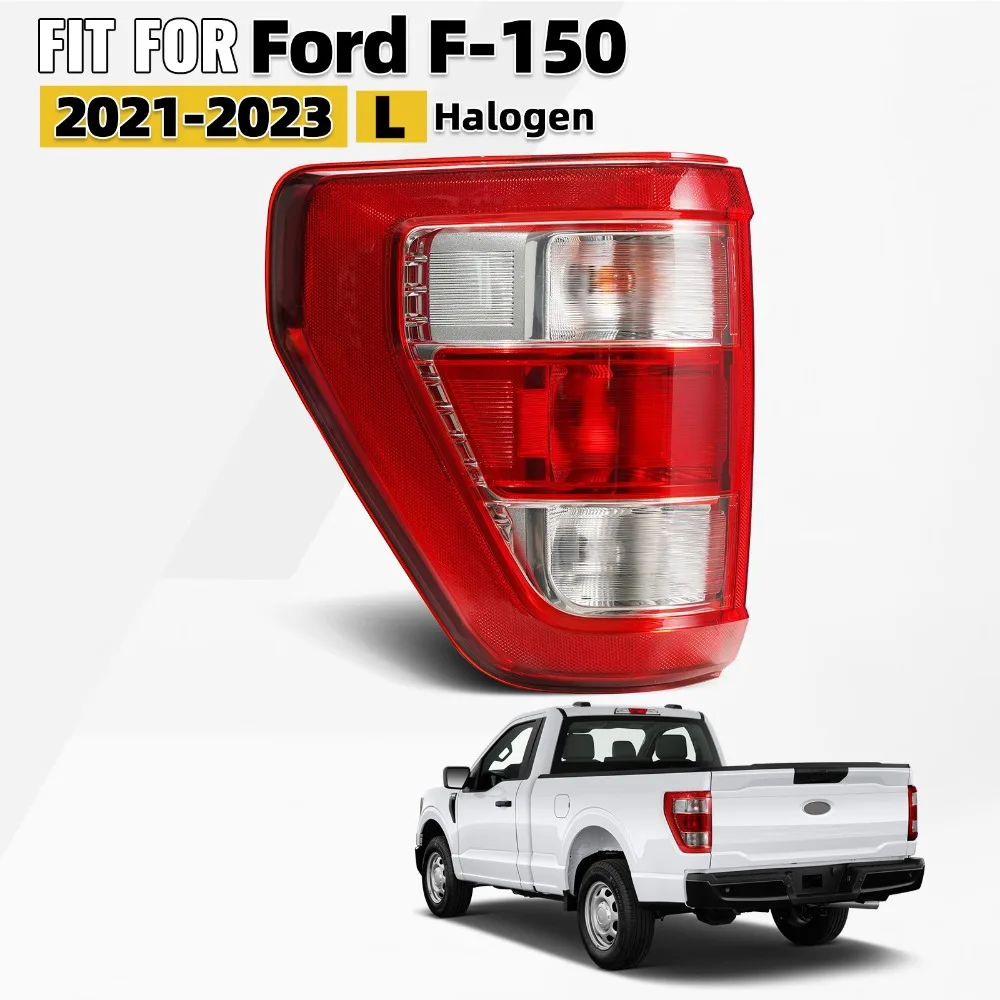 

Галогенный задний фонарь для Ford F-150 2021-2023 гг. без системы контроля слепых зон, левая сторона, ML3Z13405F