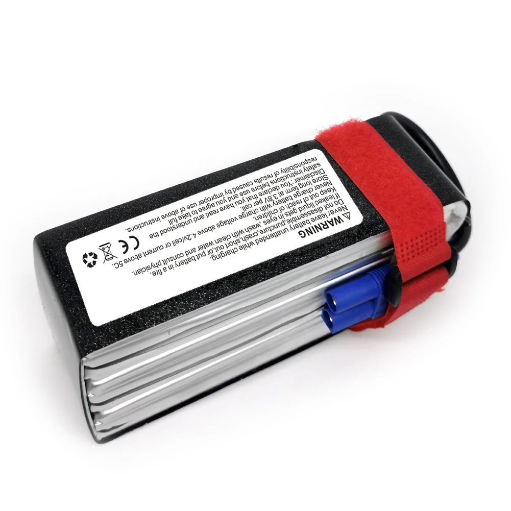 Batteria Lipo GTFDR 6S 22.2V 7500mAh 7000mAh 6500mAh 5200mAh XT90 XT60 T per FPV Drone aeroplani Quadcopter barca camion elicottero