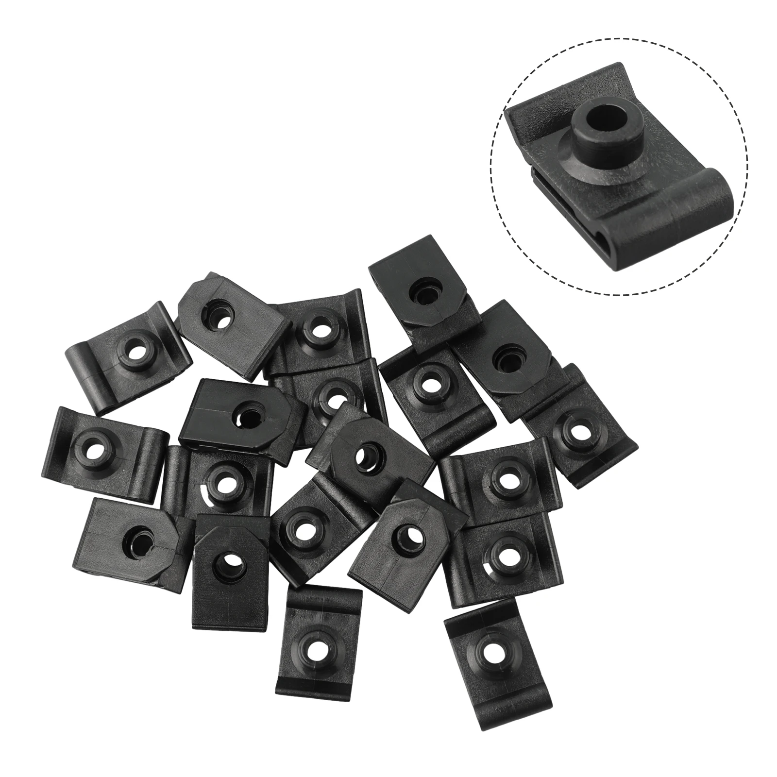 Replace Your Worn Out Clips with 20Pcs Nylon U Nuts for Toyota 53879 22010 Replacement Perfect for Front Fender Liner Mounting