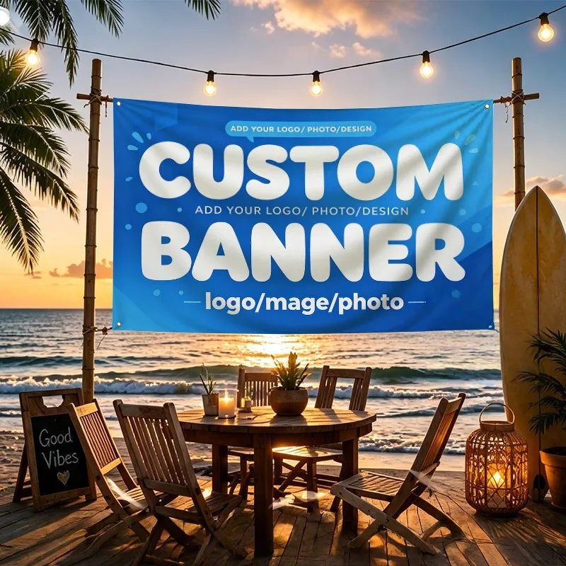 Custom Advertising Flags Valentine’s Day Mardi Gras Romantic Holiday Patterns Stand Streets Create Outstanding Publicity Effects