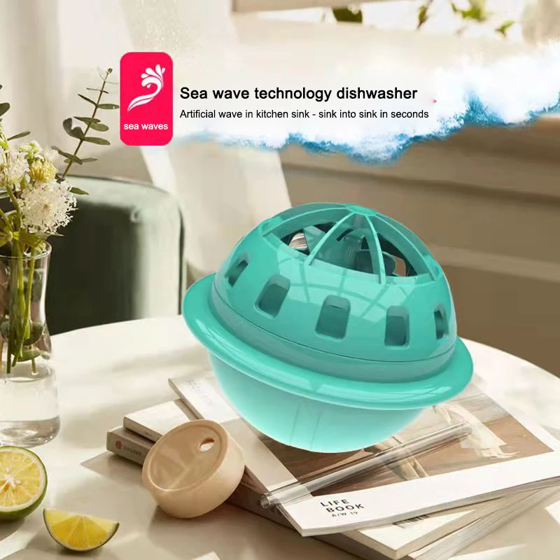 

New Ultrasonic Dishwasher Mini Household Dishwasher Artifact Wash Vegetable Kitchen Sink Clean Small Dishwasher