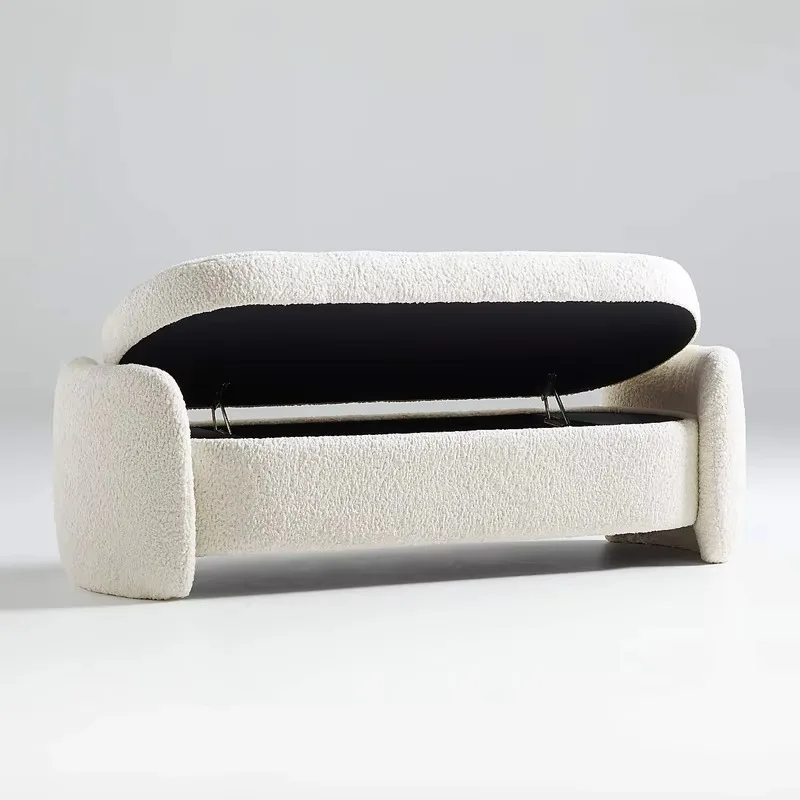 

Storage Fabric Size Bedroom Bedside Bench Villa Home Living Room Lounge Footstool Makeup Sofa Chair