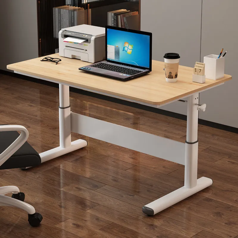 

Desktop Pc Computer Stand Desk Mesa Gaming Table Writing Meeting Furniture Room Motion Study Monitor Office Long Scrivania Child