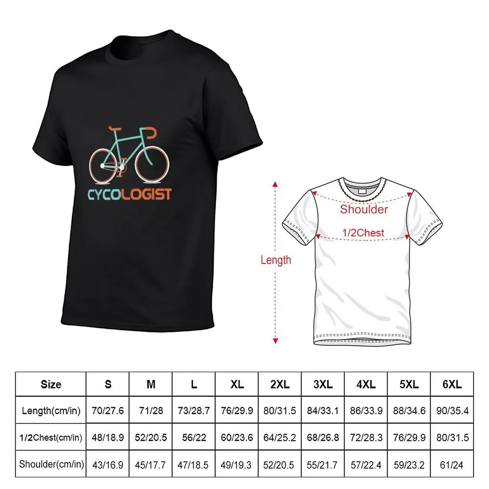 Cycologist Cycling Bicycle Cyclist Road Bike Triathlon T-Shirt essential t shirt plus sizes mens t shirts casual stylish