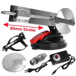 3-24V Mini Telescopic Linear Actuator Big Thrust 60mm Stroke Reciprocating Mechanism Linear Actuator 3XLR Coke Cup 80mm Plate