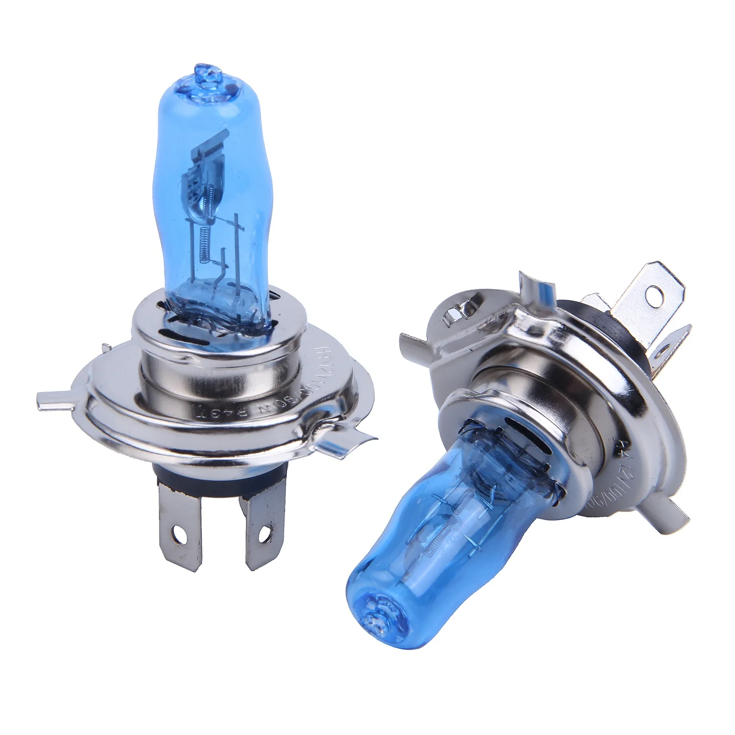 1Para H4 12V 100W / 90W 6000K Super jasne białe światło Samochodowe lampy ksenonowe Reflektor