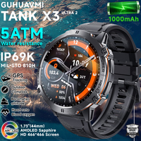GUHUAVMI TANK X3 ULTRA 2 Smartwatch 1.73\