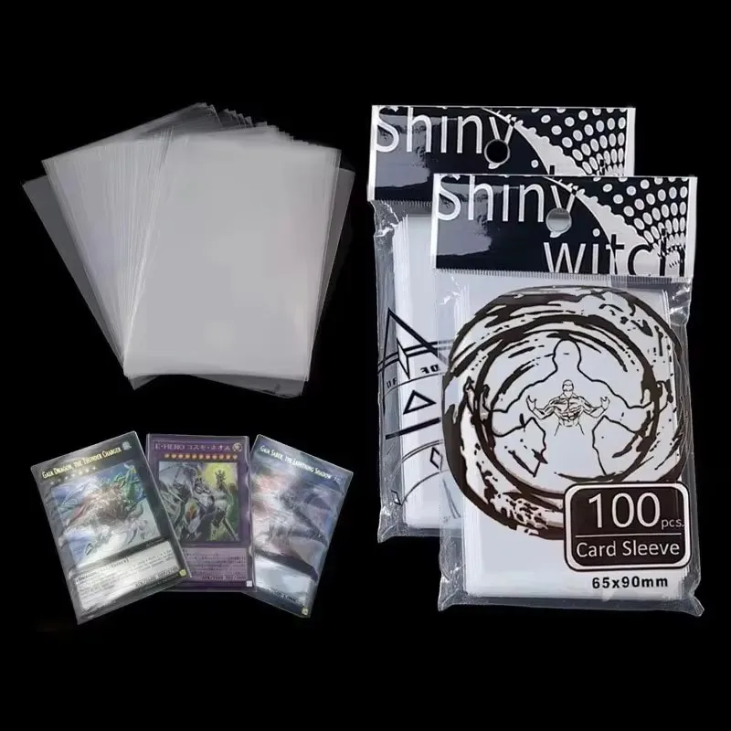 1/2/3/4/5/6Bags Card Sleeve Cards Protector Magic Killers Of Three Kingdom Football Star Card Transparent Board Games