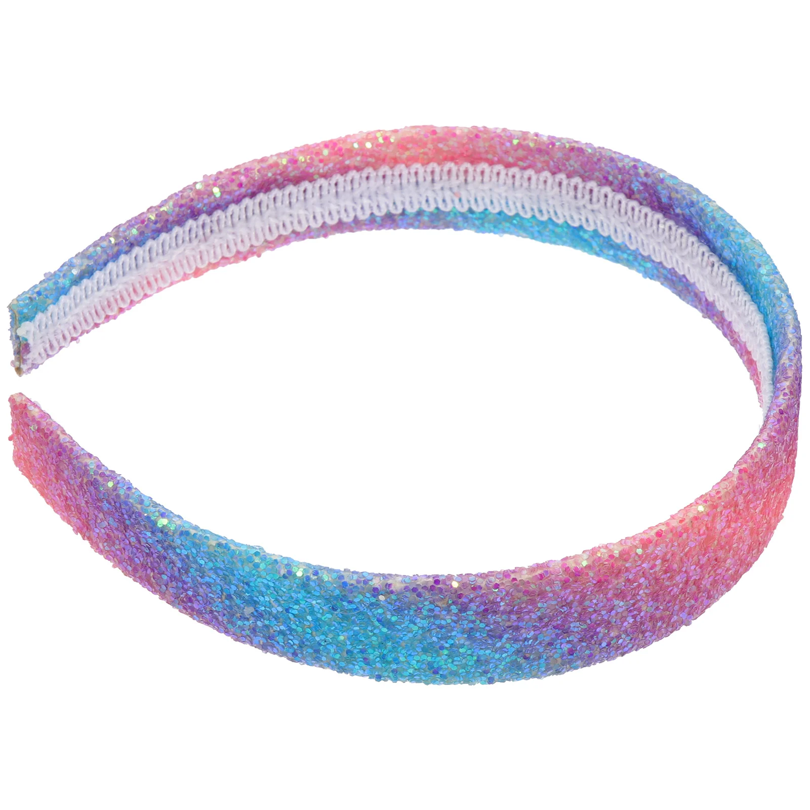 

Gold Sequin Headband Sports Yoga Hair Hoops Female Spa Hairband Sparkly Korean Version Hairpin