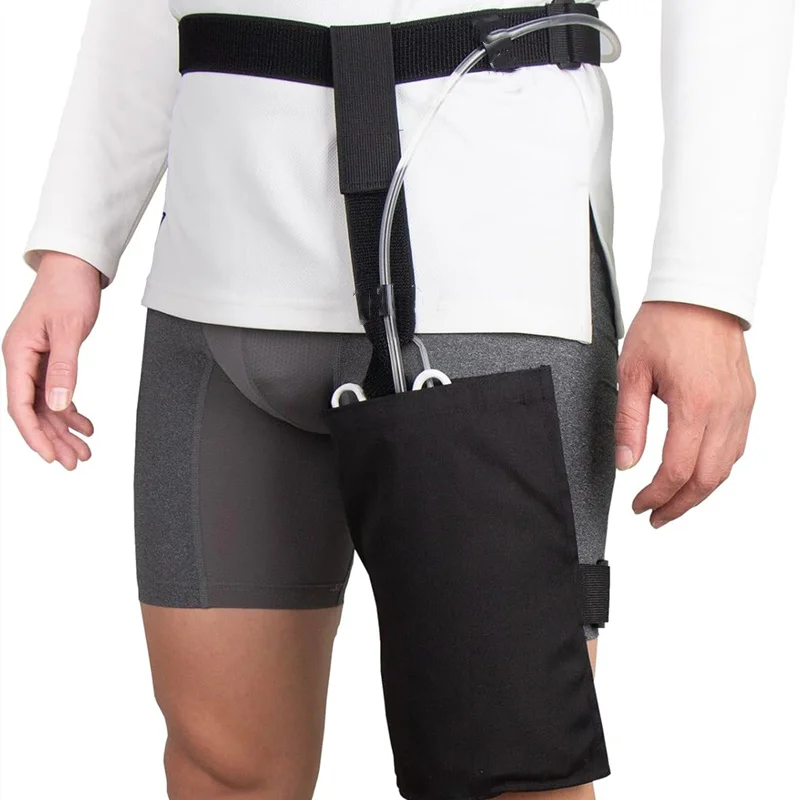 

1PC Urinary Drainage Bag External Ostomy Collection Waist Bag Catheter Urine Leg Bag Holder Fixed Storage Pouch Lightweight