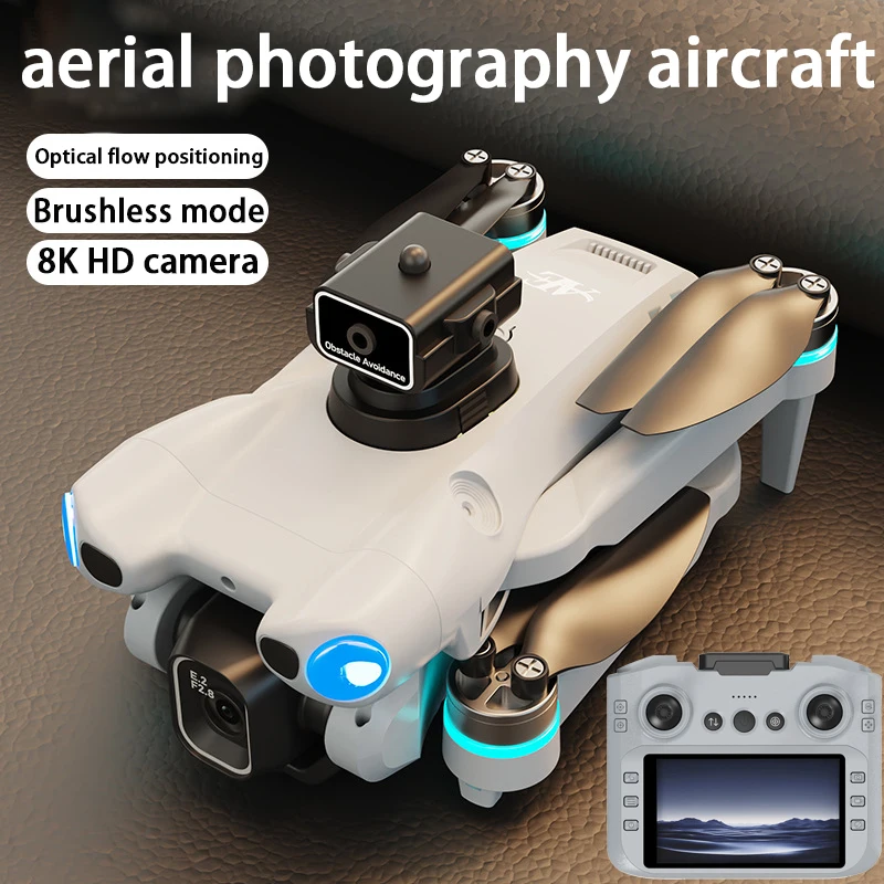 

New AE5 Pro Drone 8K HD 4.3" Remote Control GPS positioning Helicopter 360° Flip Quadcopter Toys Mini Drone For Kids Toy Gifts