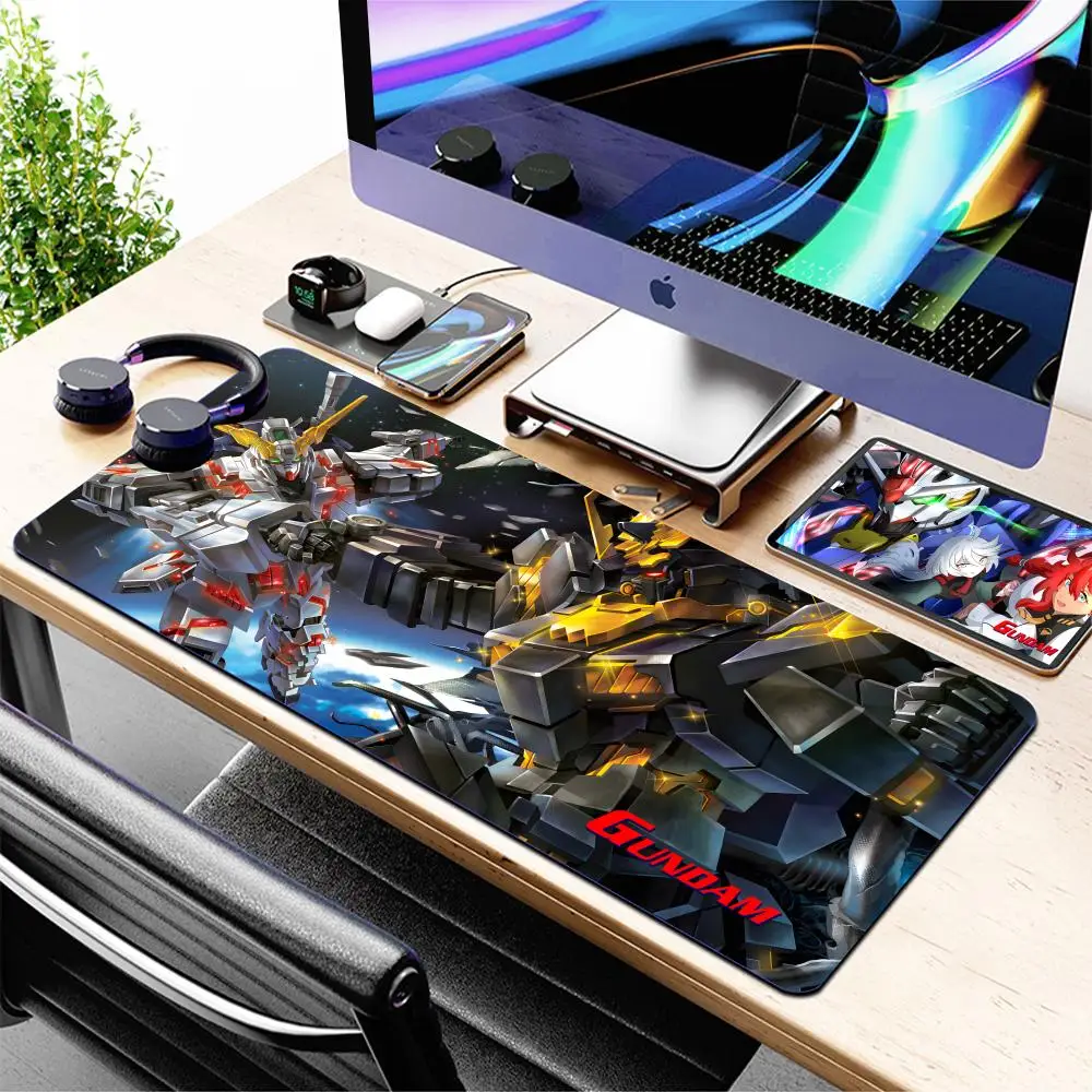 XXL Office Wireless Gaming Desktop Mouse Keyboard Table Pads Computer Cartoon Game PC Mats Pad Mousepad Anime Large Big G-Gundam