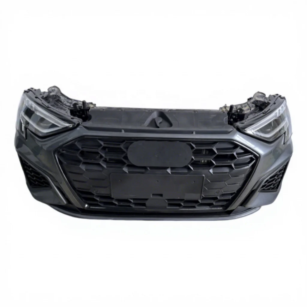 Original Front Bumper Nose Cutting Assembly Cooling System for 2021-2024 A3 S3