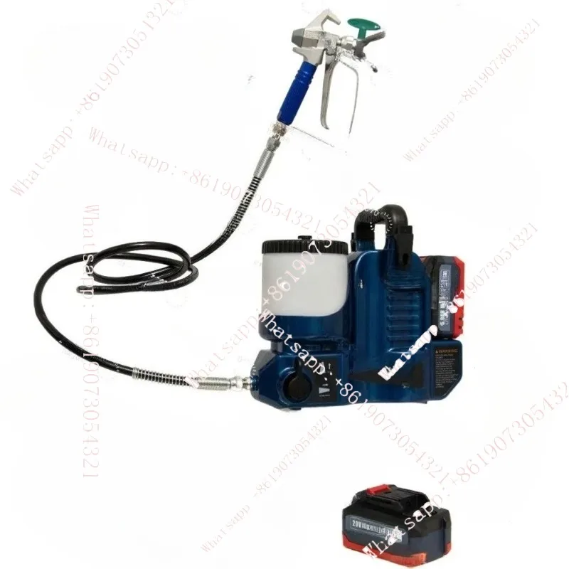 Cordless Quick Shot Airless Paint Sprayer Battery Airless Sprayer with Spray