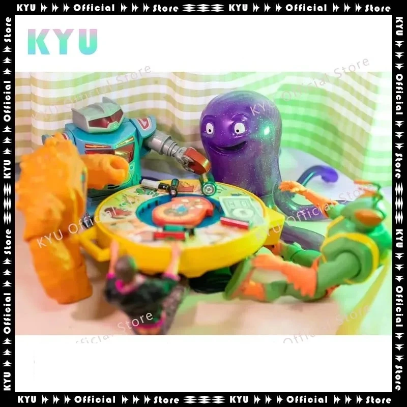 D-KOp Handmade Customized Product Handmade Artist Pixar Disney Toy Story STRETCH Octopus Model Decoration Rubber Soft