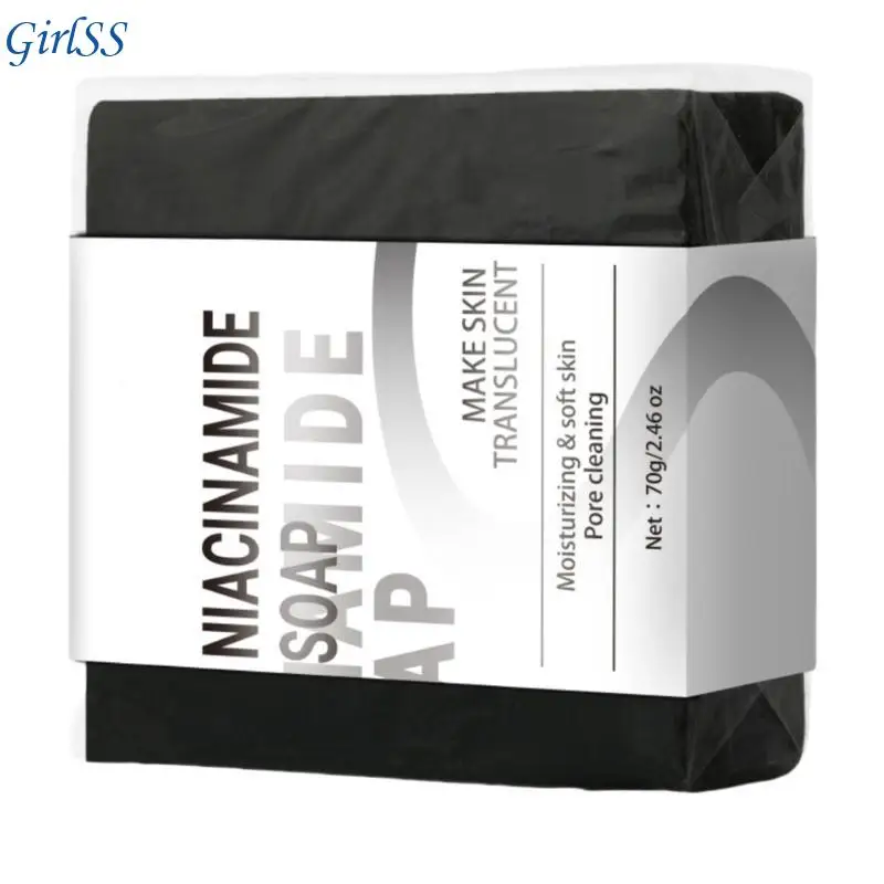 70 جرام صابون نياسيناميدات صابون عملي مرطب صابون سهل الاستخدام صابون تنظيف عميق للسفر المنزلي T4MB #2