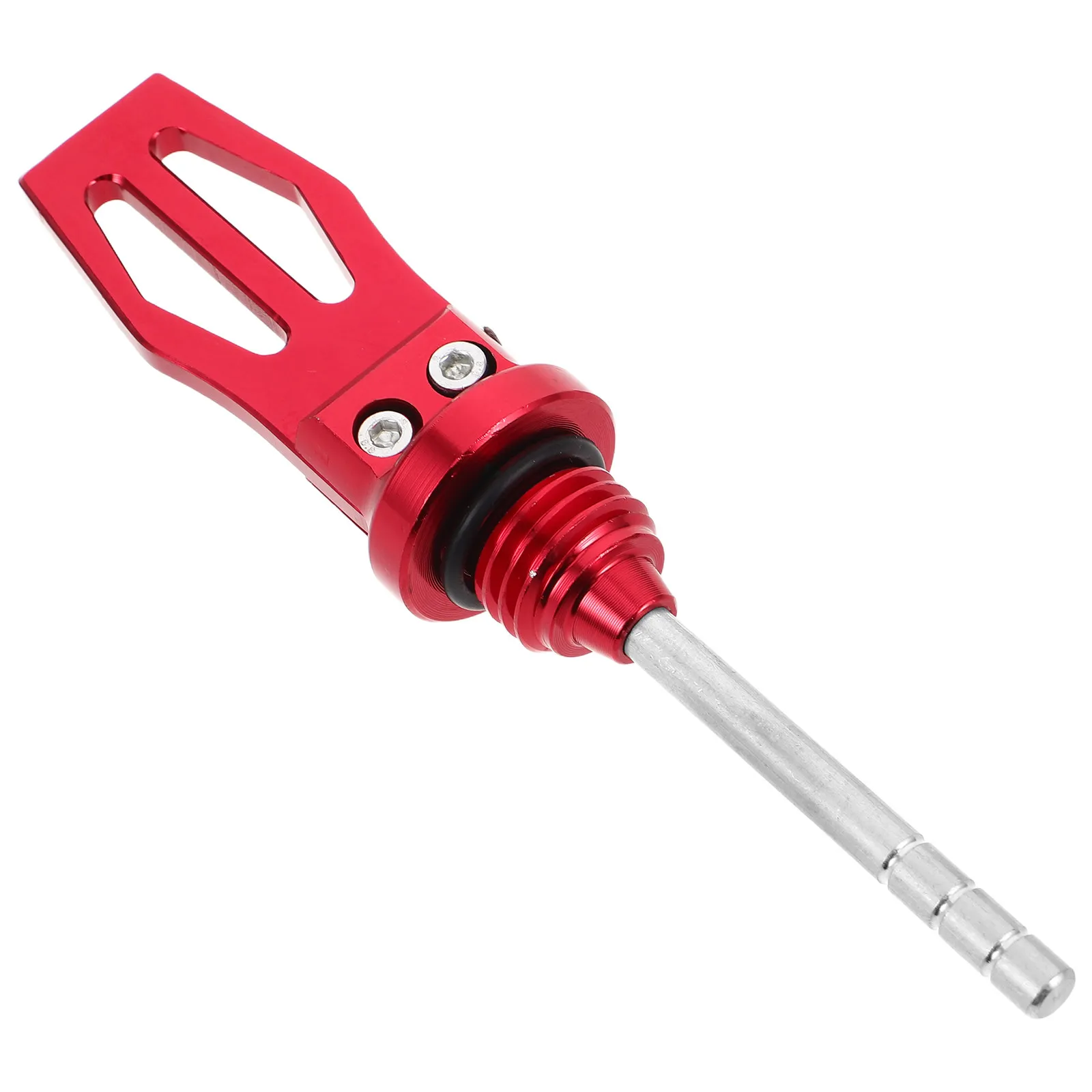 Aluminum Alloy Cap Measuring Stick Leakproof Gauge Engine Indicator Precision Measurement Durable Replacement Parts Motorcycle