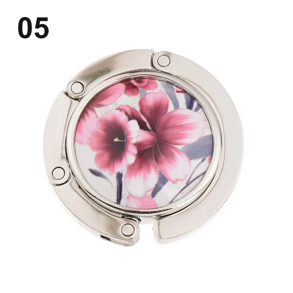 Fashion Travel Crystal Portable Desk Hooks Table Bag Hook Table Hanger Purse Holder