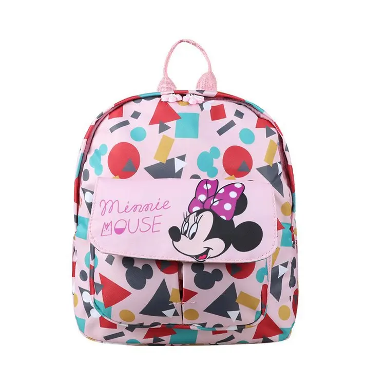 Disney Mickey Mouse Cartoon Children\'s Backpack High Quality Student Backpack Fashionable Large Capacity Travel Backpack