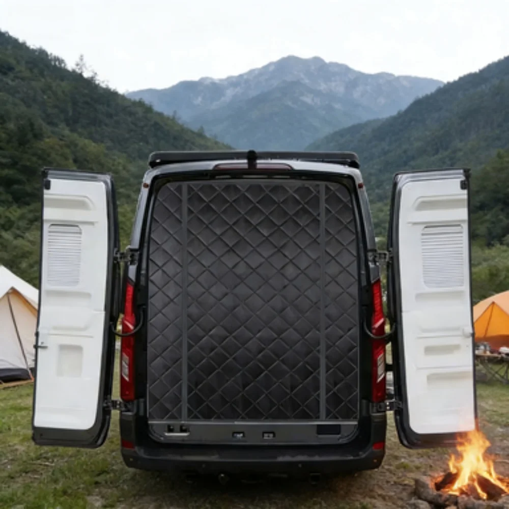 

Insulated Thermal Screen Cover For Rear Barn Door/Tailgate For Fiat Ducato Peugeot Boxer Citroen Relay 2006+ Ram Promaster