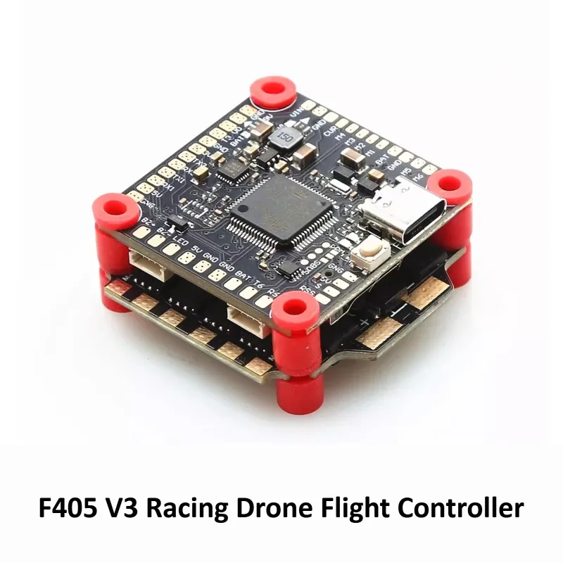 

Полетный контроллер F405 V3, модуль управления полетом для FPV/моделей самолетов, многофункциональный электронный регулятор скорости ​ ​ Адаптер контроллера