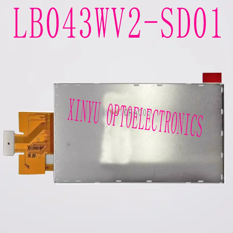 

Оригинальный 4,3-дюймовый ЖК-дисплей LB043WV2-SD01, используемый для 100% тестирования мониторов LG