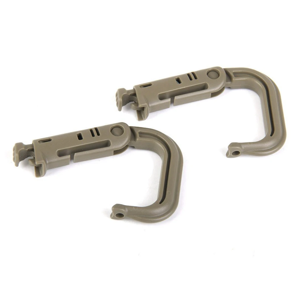 

10 Pcs D-ring Buckle Bottle Hanging Clip Keys Multifunction Rings Heavy Duty Belt Buckles