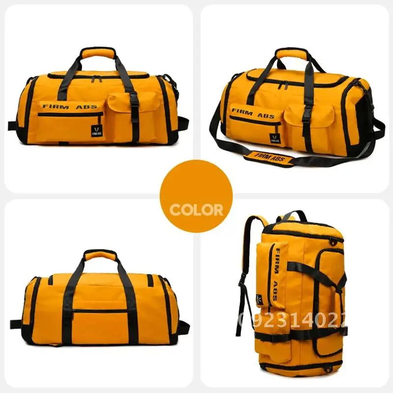 

Large Capacity Backpack Handbag Women's Gym Fitness Travel Suitcases Duffle Luggage Tote Sports Men Shoulder For Big Bag Shoes