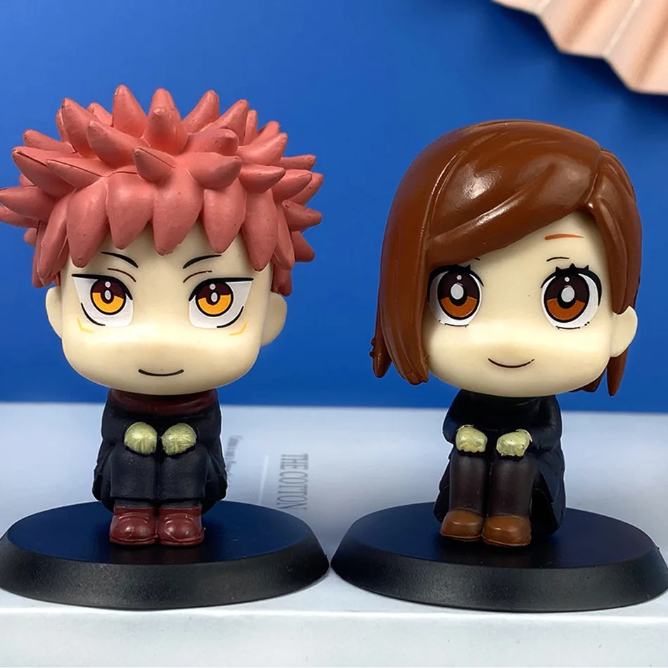 Jujutsu Kaisen Figure Itadori Yuji Gojo Satori Fushiguro Megumi Kugisaki Kawaii Toy PVC Model Action Figure Kid Gift