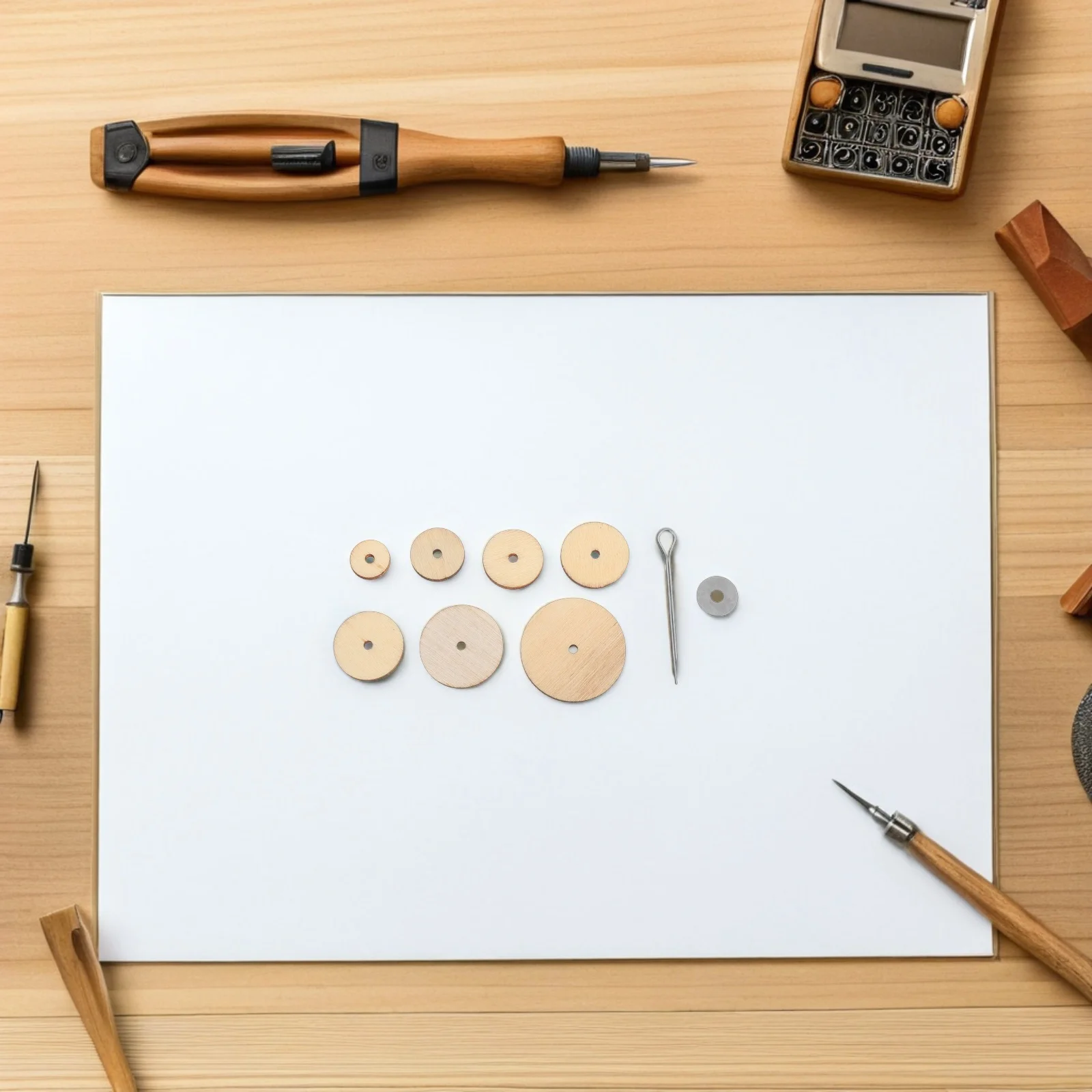

1 set 1 Set Stuffed Joints Fibreboard Disks Wooden Flat Washers Safety Movable Joints For Bear Making Craft Projects Cotter Pin