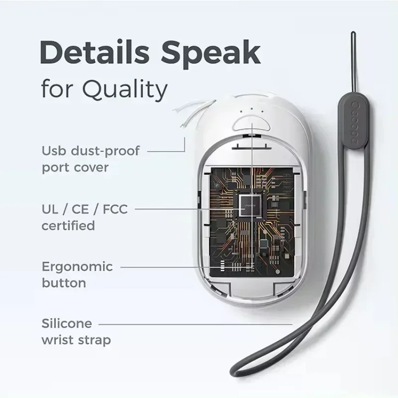 Rechargeable USB Hand Warmer Pocket Size Winter Warm Heater