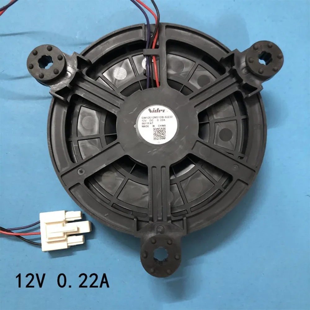 12V DC 0.22A Refrigerator Fan for Haier GW12E12MS1DB-52Z32 Freezer Cooling Fan  Refrigerators Accessories 3 Lines