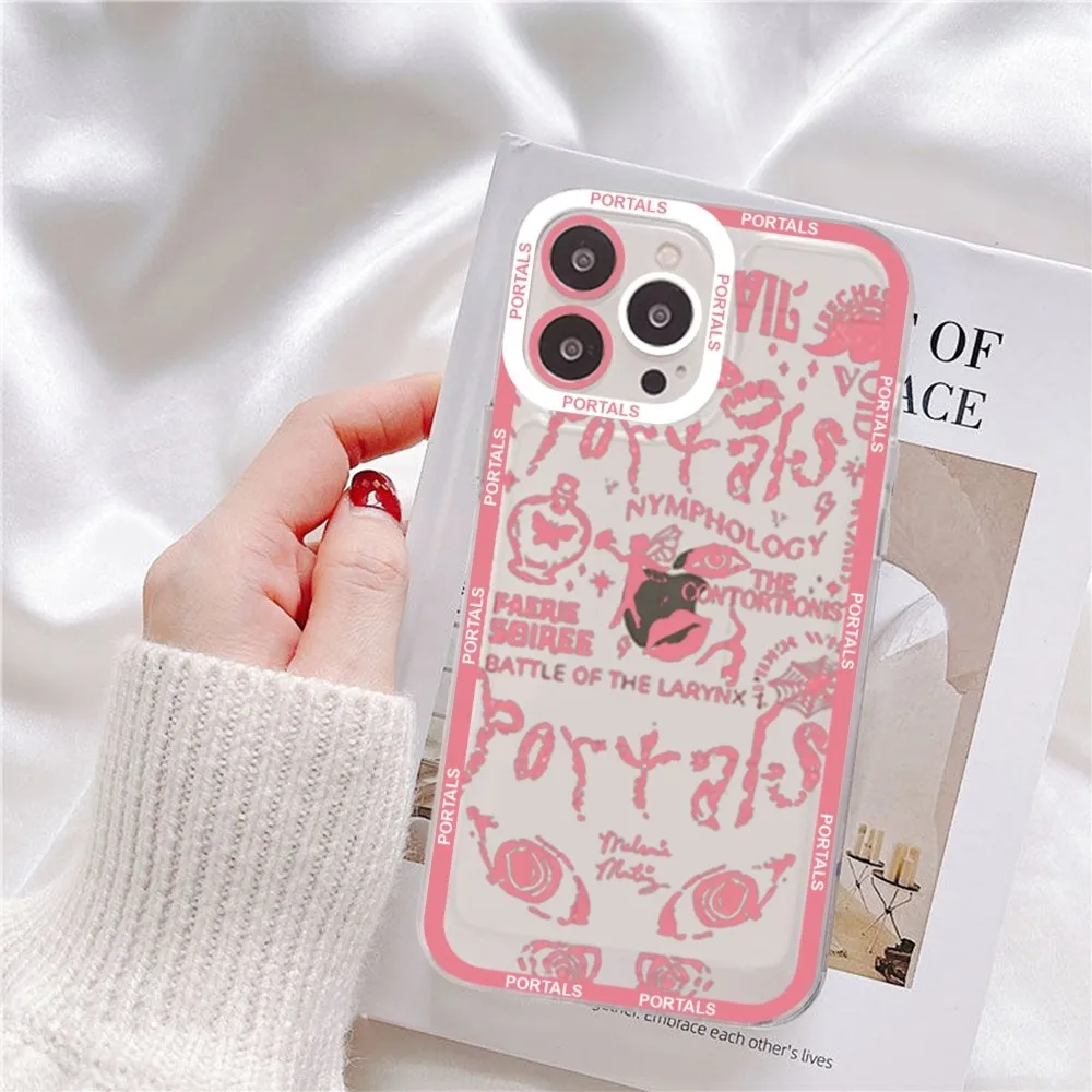 Melanie Martinez Portals Phone Case For iPhone 11 12 13 14 Mini Pro Max XR X XS TPU Clear Case