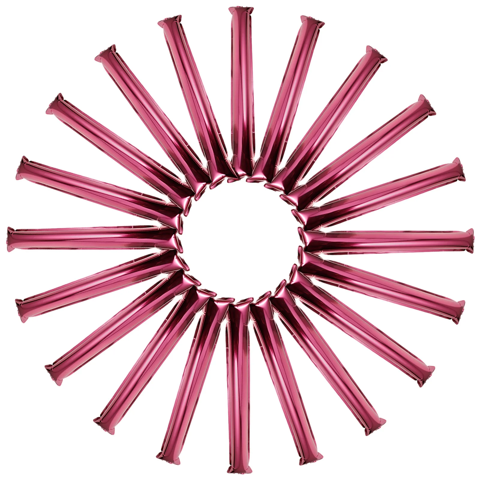 

20Pcs Party Noise Makers Inflatable Cheer Sticks Aluminum Foil Stadium Sporting Event Concert Fan Support Tools