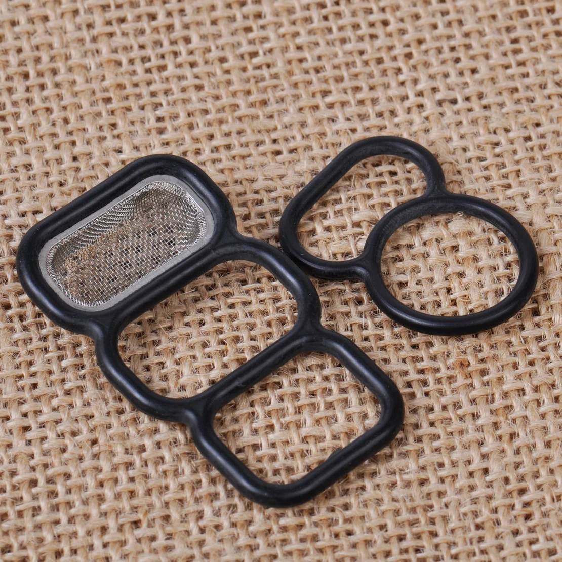 beler Upper + Lower Spool Valve VTEC Solenoid Gasket Filter Seal O-Ring 15825-P0A-005 15825P0A015 for Honda Accord Acura Insight