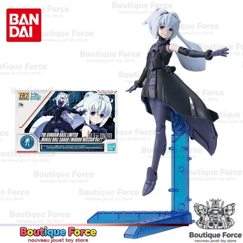 Bandai Gundam Gundam Base Limited Mobile Doll Sarah Mirror Mission Ver Zusammengebautes Modellbausatz Actionfigur Spielzeug für Kinder