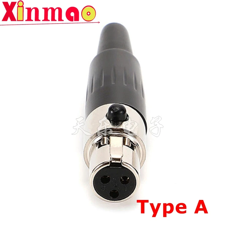 1PCS Small mini card faucet XLR Canon 3-core 4-core 5-core 6-core 7P8P micro welding plug female plug male socket
